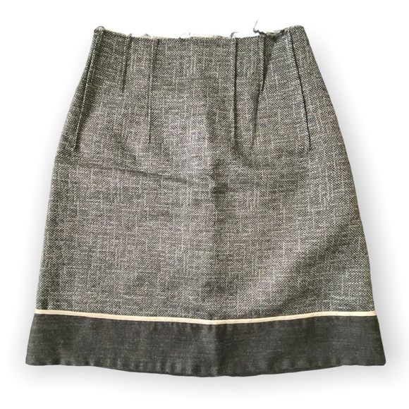 Marni Gray Wool/Silk Blend A line‎ Skirt, Marni - Picture 1 of 15